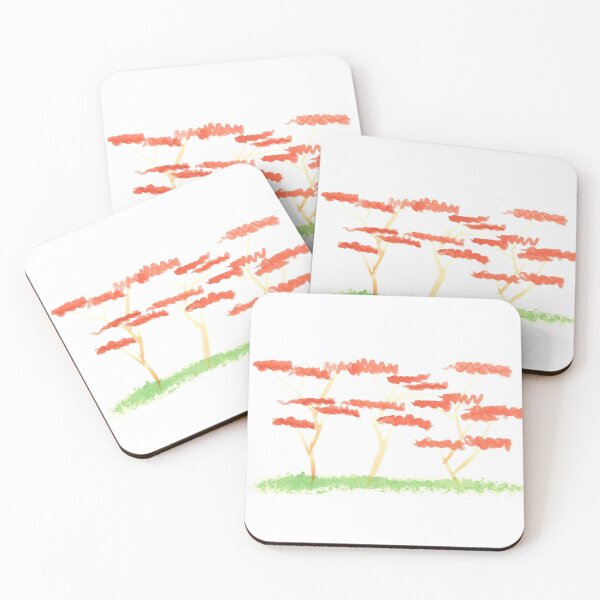 Item preview, Red tree designed and sold by lion-house.