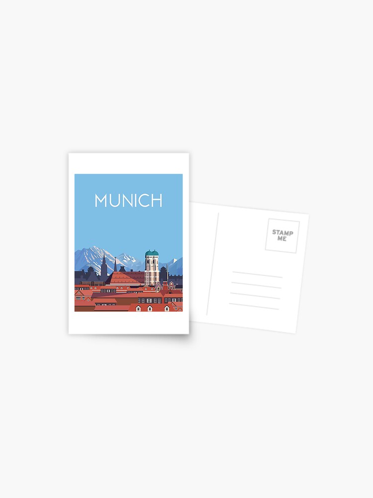 Vintage Postcard Album - Germany 1950s - Travel Memorabilia - Postkarten  Munich
