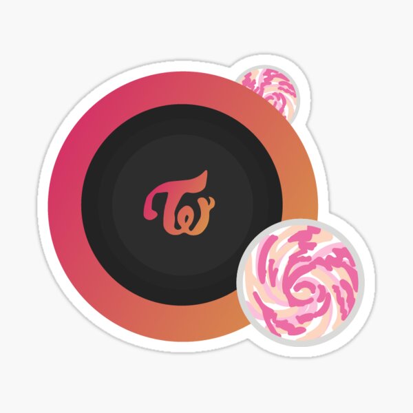 TWICE Candy Bong Member Decals 