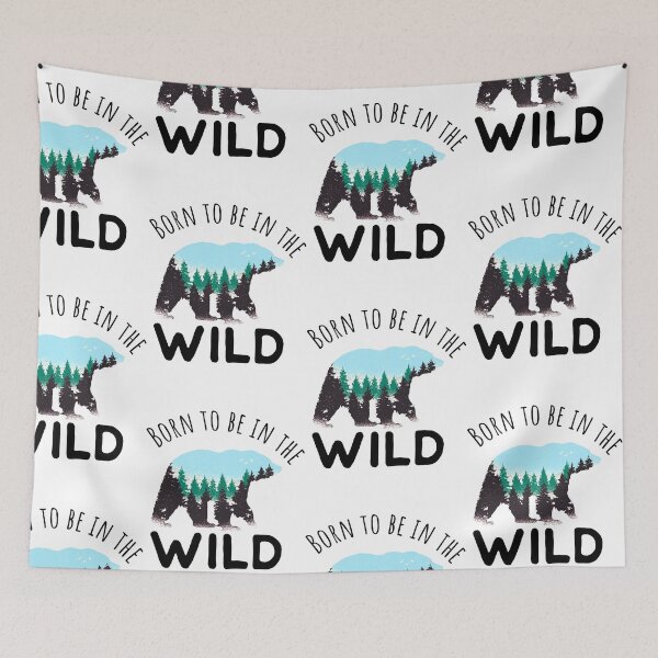 Item preview, Wild bear quote designed and sold by pirminio.