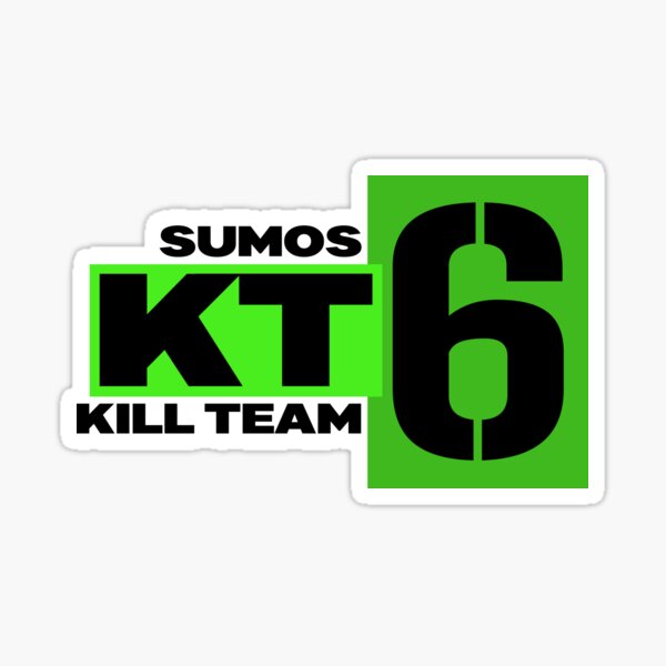 Item preview, Sumos Kill Team 6 designed and sold by nullblank.