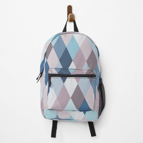 Item preview, Mauve Blue Geometry VII (small pattern) designed and sold by BlertaDK.