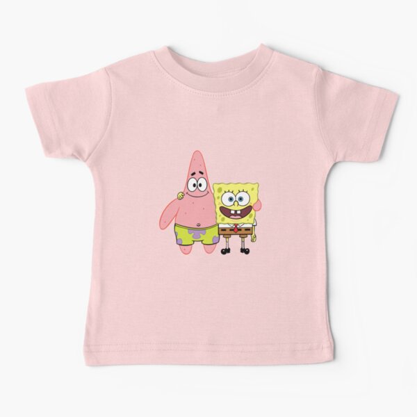 spongebob patrick meme sticker Baby T-Shirt
