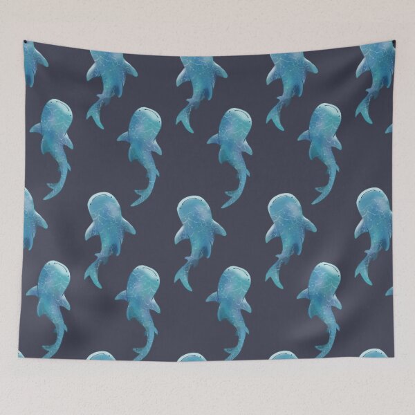 Item preview, Wavy Cute Whale Shark Swimming designed and sold by SwaDesign.