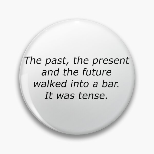 Item preview, Grammar Joke Tenses designed and sold by berlinius.