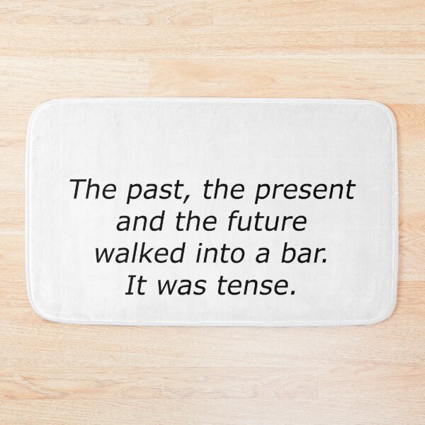 Item preview, Grammar Joke Tenses designed and sold by berlinius.
