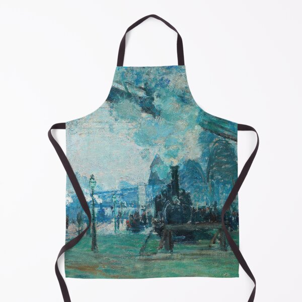 Item preview, Arrival of the Normandy Train by Claude Monet designed and sold by MelsPlace.