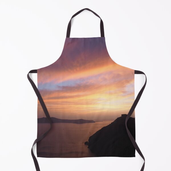 Item preview, Beautiful Fiery Summer Sunset at Fira, Santorini designed and sold by yappei.