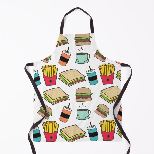 Item preview, Snacks Pattern Background designed and sold by flying-flamingo.