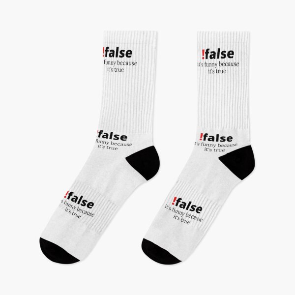 Item preview, Programmer Joke FALSE It's Funny Because It's True T-Shirt: Programmer Humor T Shirt ,  Funny False Programming Coding T-shirt for Programmers designed and sold by Just Smile.