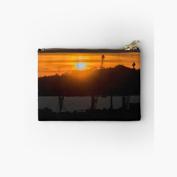 Item preview, Aerial View Sunset Scene of Montevideo Uruguay designed and sold by DFLC Prints.
