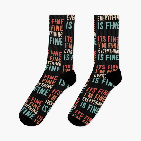 Item preview, It's Fine I'm Fine Everything is Fine  designed and sold by meedTee.