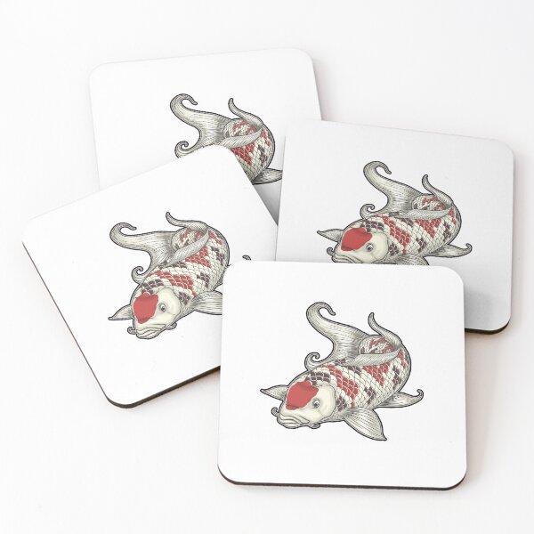 Item preview, japanese koi designed and sold by Fabien  Fablab.