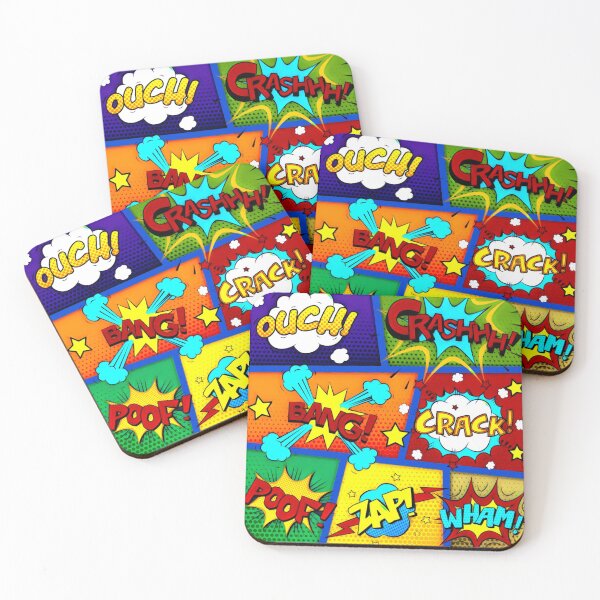 Item preview, Colorful Comic Book Panels designed and sold by Alondra.