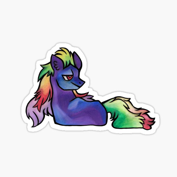 Pride Ponies (Rainbow Version) Sticker