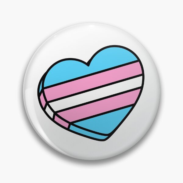 Artikelvorschau, Trans Herz Flagge entworfen und verkauft von WillowWhips.