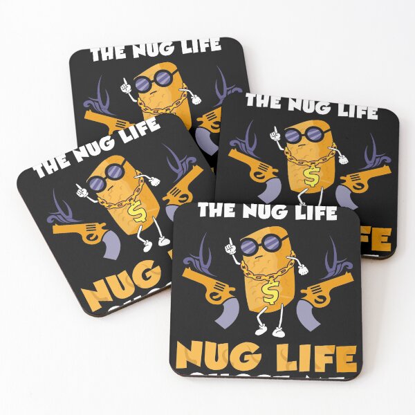 Item preview, Funny Nugget, Nug Life, Chicken Nugget print designed and sold by Lisbob.