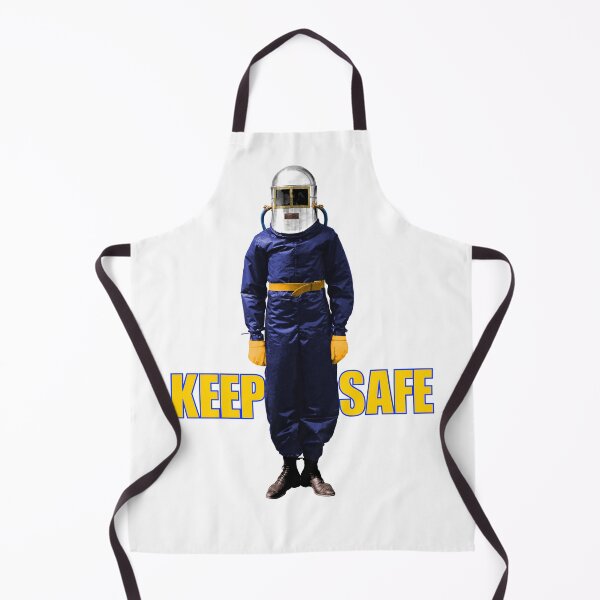 Item preview, Keep Safe: Person In Hazardous Material Suit designed and sold by WhatOdds.