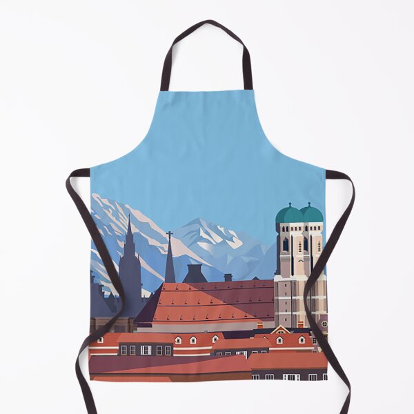 Item preview, Munich Germany city travel poster designed and sold by Arctic frame studio.