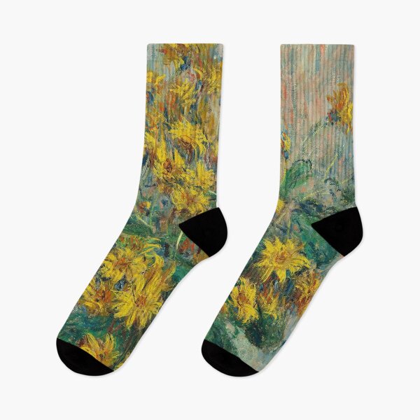 Item preview, Jerusalem Artichoke Flowers by Claude Monet designed and sold by MelsPlace.