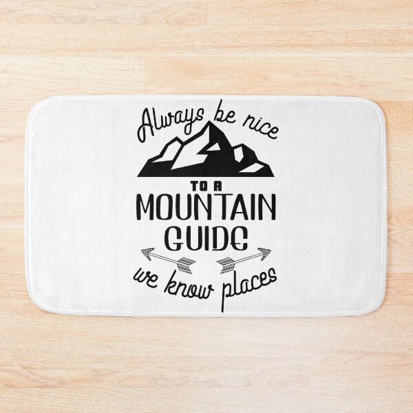 Item preview, cool mountain guide quote designed and sold by pirminio.