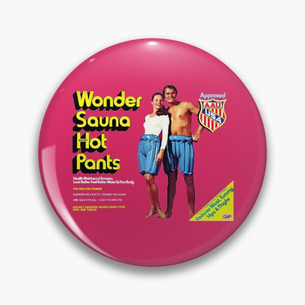 Item preview, WONDER SAUNA HOT PANTS designed and sold by ThrowbackAds.