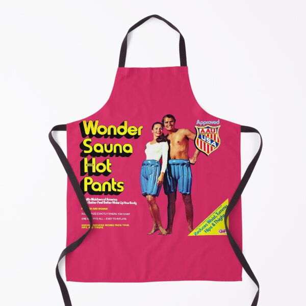 Item preview, WONDER SAUNA HOT PANTS designed and sold by ThrowbackAds.
