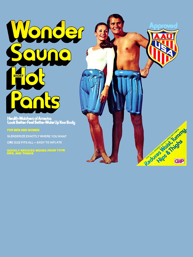 WONDER SAUNA HOT PANTS Photographic Print for Sale by ThrowbackAds