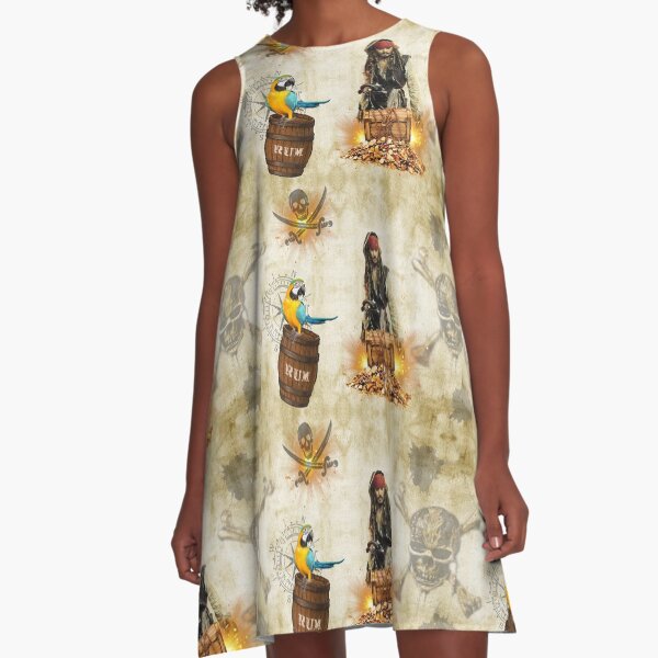 A pirate's life! A-Line Dress