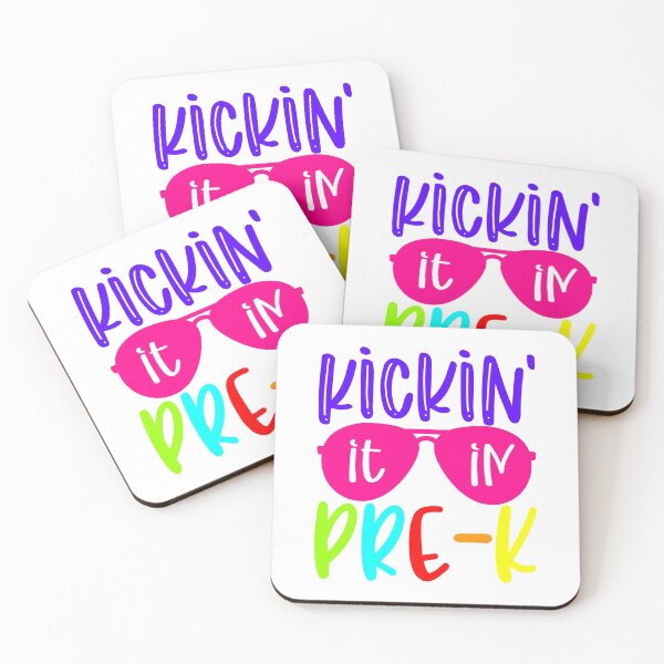 Item preview, Kickin’ it in Pre k designed and sold by purpleblobart.