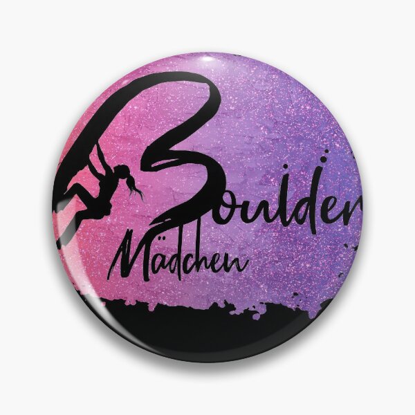 Item preview, Boulderin bouldering girl pink purple bouldering bouldering gift designed and sold by MadandMean.
