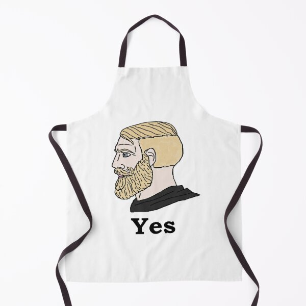 Giga Chad Aprons for Sale