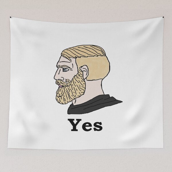 Item preview, Yes Chad designed and sold by DonatasSab.