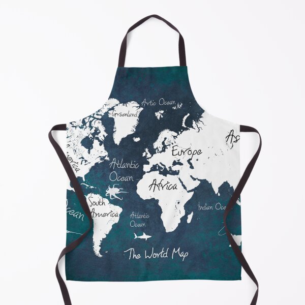 Item preview, world map blue #map #worldmap designed and sold by JBJart.