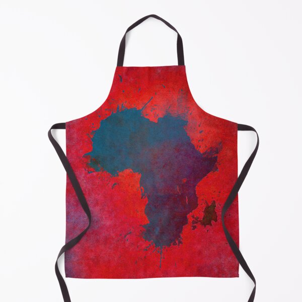 Item preview, Africa map 3D red blue #map #africa designed and sold by JBJart.
