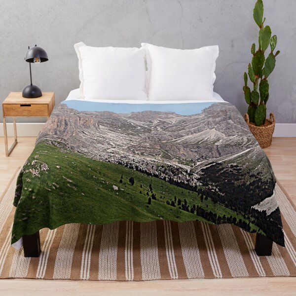 Item preview, Highland Meadow Mountain Peaks Landscape designed and sold by Anna Lemos.
