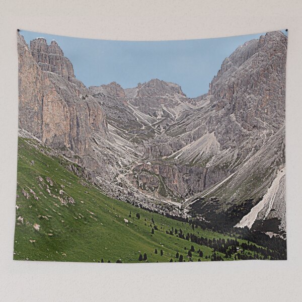 Item preview, Highland Meadow Mountain Peaks Landscape designed and sold by Anna Lemos.