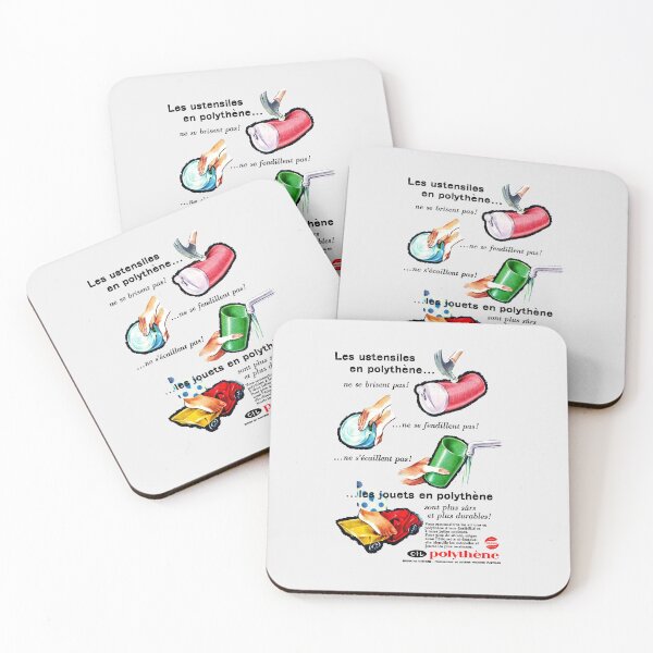Item preview, POLYTHENE - MAGAZINE ADVERTISEMENT designed and sold by ThrowbackAds.