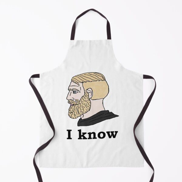Item preview, Yes Chad "I know" designed and sold by DonatasSab.