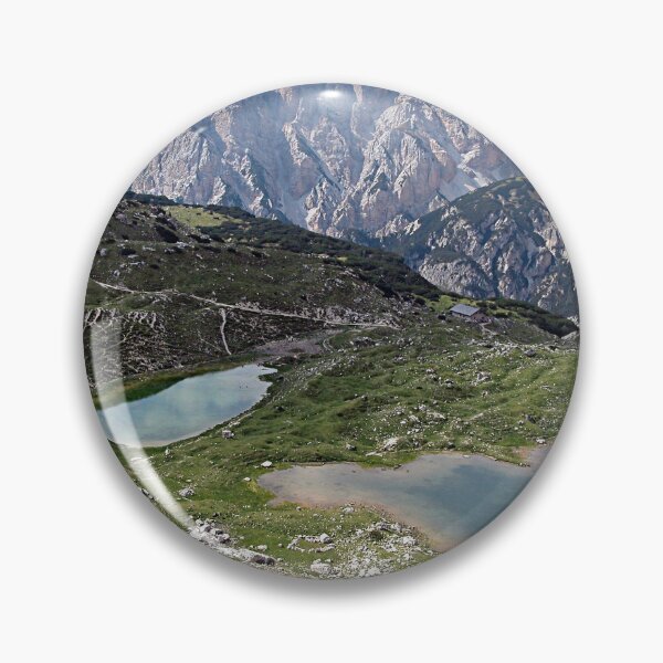 Item preview, Alps Mountain Lakes Landscape designed and sold by Anna Lemos.
