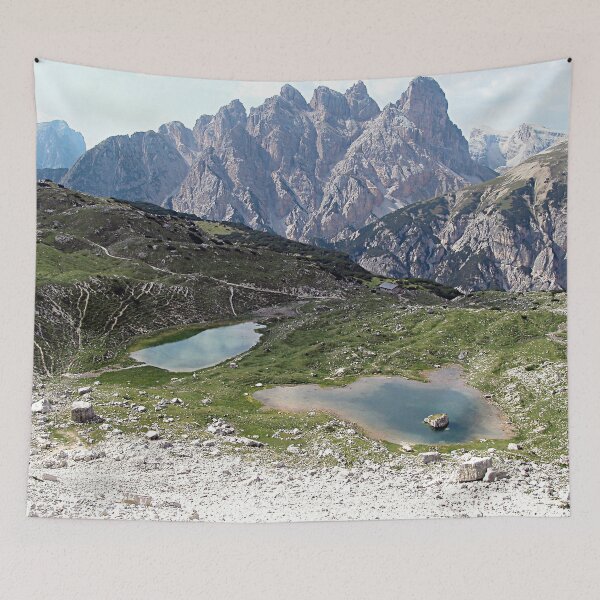 Item preview, Alps Mountain Lakes Landscape designed and sold by Anna Lemos.