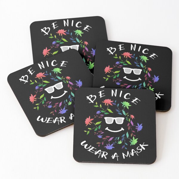 Item preview, Be Nice Wear a Mask designed and sold by FunSilly.