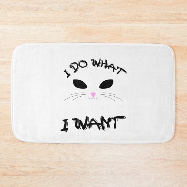 Item preview, cat face quote designed and sold by pirminio.