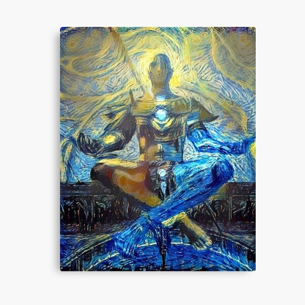 Vivec Morrowind Starry Night Canvas Print