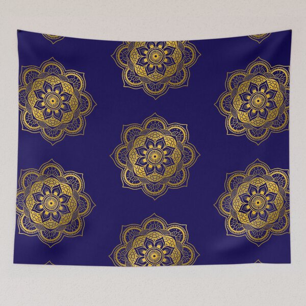 Item preview, Shiny Golden Mandala -- The Lotus Lifestyle designed and sold by Falkor123.