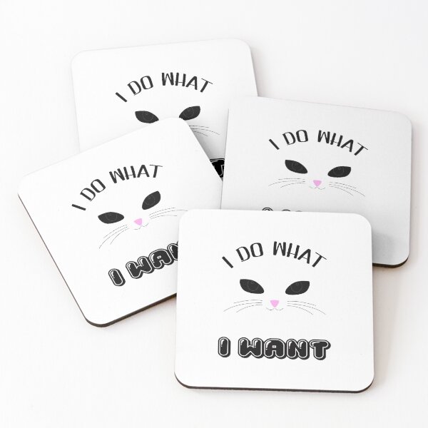 Item preview, cat face quote designed and sold by pirminio.