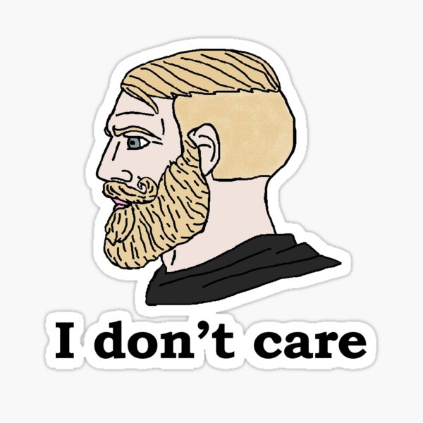 Chad Face Meme Sticker by Constelación Femenina