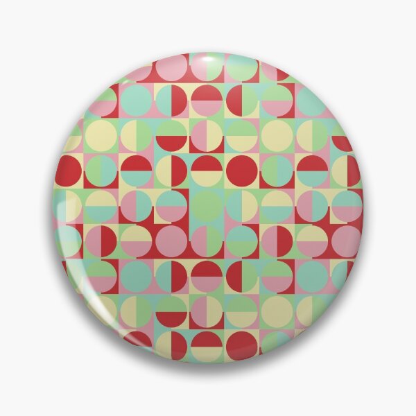 Item preview, Nifty 50s Style Retro Squares & Circles designed and sold by weirdAffect.