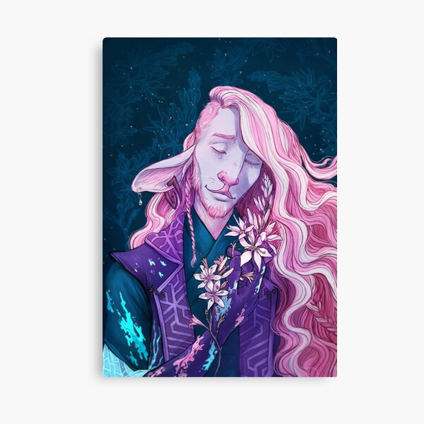 Item preview, Floral Caduceus designed and sold by Laya Rose.