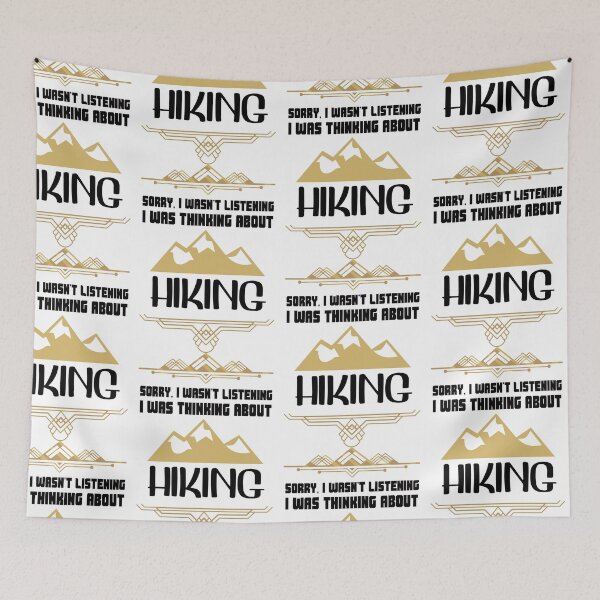 Item preview, modern hiker quote designed and sold by pirminio.